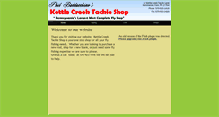 Desktop Screenshot of kettlecreektackleshop.com